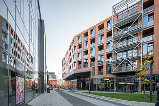 Mixed-Use Quartier Koneser in Warschau.