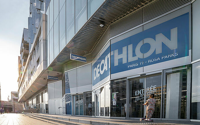 Umnutzungsprojekt Decathlon Rosa Parks Paris Umnutzungsprojekt Decathlon Rosa Parks Paris