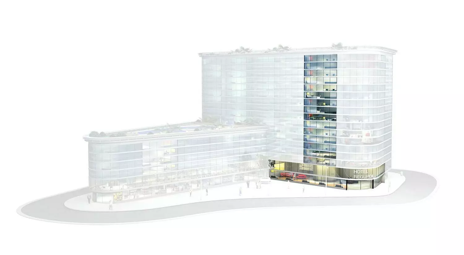 REGUPOL Trittschalldämmung für Hotels.