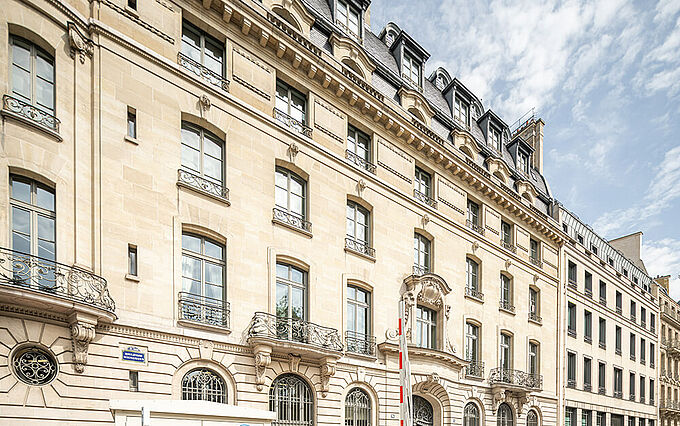 Immobilienkomplex Boulevard Haussmann Paris Immobilienkomplex Boulevard Haussmann Paris