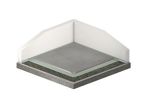 REGUPOL comfort 8 unter Renoscreed