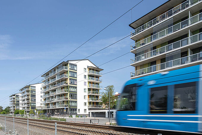 Ruhiges Wohnen trotz dynamischer Umgebung