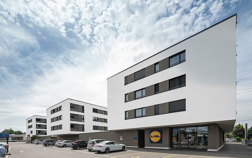 Brownfield Entwicklung Lidl Münchwilen