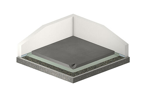 REGUPOL comfort 12 unter Zementestrich