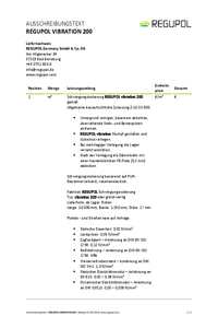 REGUPOL vibration 200