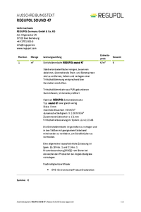 REGUPOL sound 47