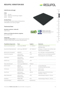 REGUPOL vibration 800