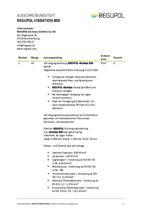 REGUPOL vibration 800