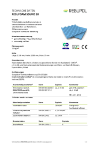 REGUFOAM sound 10