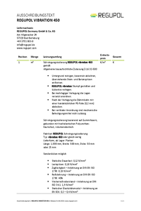 REGUPOL vibration 450