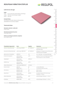 REGUFOAM vibration 570plus