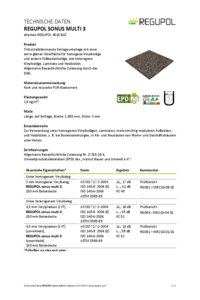 REGUPOL sonus multi 3