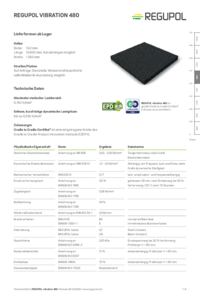 REGUPOL vibration 480